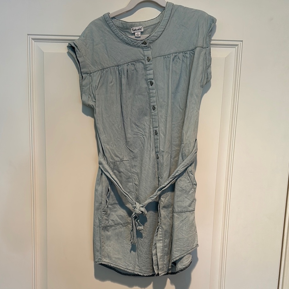 Splendid Kids Casual Dress in Light Gray